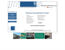 Tablet Screenshot of fellinginvestments.com